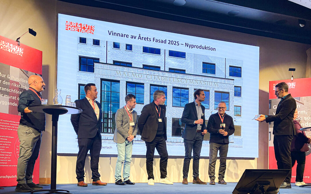 Citadellsgymnasiet i Malmö vinner Årets Fasad 2025!